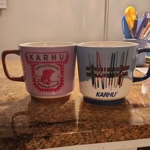 Karhu Exclusively For Anthropologie Set Of Two Ski Mugs